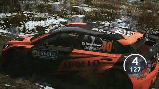 EA WRC - Winter Finland demo run - Hyunday i20 N Rally2