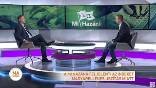 A Mi Hazánk feljelenti az Indexet