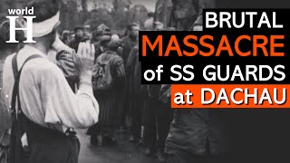 Dachau Massacre - Execution of Nazi Guards during Dachau Liberation Reprisals - World War 2