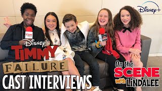 Disney+ TIMMY FAILURE Cast Interviews, Fun Moments, Total the Polar Bear vs Baby Yoda and much More!