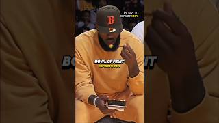 Lebron Called Out For Eating Fruit On Bench