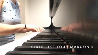 Maroon 5 ft. Cardi B - Girls Like You (piano cover)