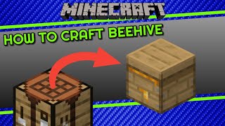 How to Craft Beehive in Minecraft