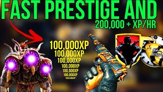 FAST \u0026 EASY Prestige Strategy in Black Ops 6 Zombies! Try it now