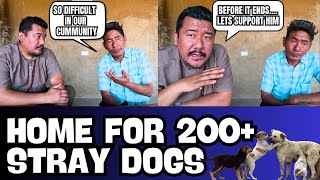 BEFORE IT ENDS LET'S SUPPORT || HOME FOR STRAY DOGS || DOG LOVERS || TIBETAN VLOGGER 2025