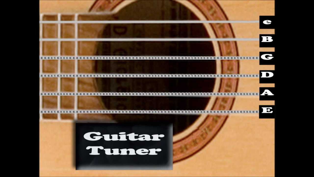 Standard Acoustic Guitar Tuner ( Interactive! ) - YouTube