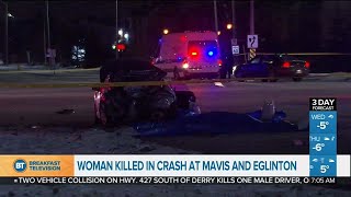 1 dead, 2 injured in Mavis Road crash