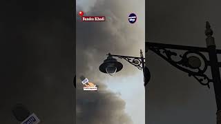 Fire In Bandra Khadi