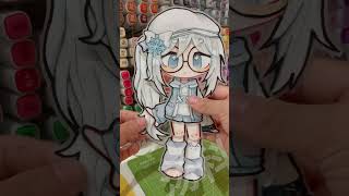 GACHA CLUB PAPER PUPPET MOVES #diy #howtomake #gacha #gachalife #gachaclub #gachameme
