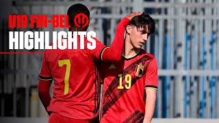 #U19 | Highlights Finland 1-3 Belgium