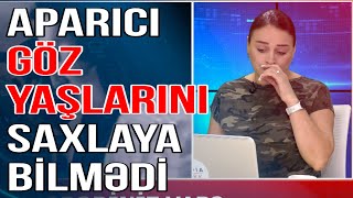 Şəhid xəbəri oxuyan aparıcı göz yaşlarını saxlaya bilmədi - Media Turk TV
