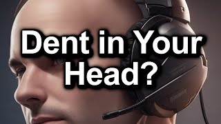 Dent in Your Head From Wearing Headphones/Headset #tips #gaming #headphones #headset #health