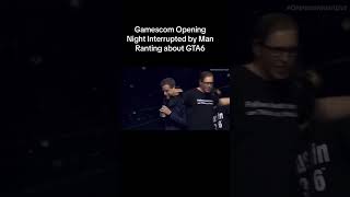 Gamescom 2023 Interrupted by Man Rushing Stage Demanding GTA6