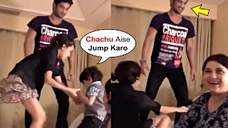 Sushant Singh Rajput CUTE MASTI With Nephew And Niece At His Sisters House In America