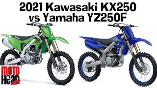 2021 Kawasaki KX250 vs Yamaha YZ250F: The all-new kids on the block