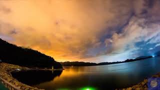Timelapse sky moments peaceful music || tourist nature || white noise || calming music ||