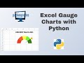Create a Gauge Chart in Excel using Python (in Google Colab)