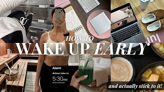 BECOMING A MORNING PERSON CHANGED MY LIFE... here's how you can do it (and stick to it!!)