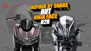 inspired by snake..!! 2023 Sym MMBCU 158.. Aerox Killer