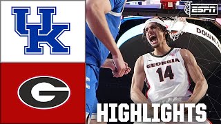 UPSET ALERT 🚨 Kentucky Wildcats vs. Georgia Bulldogs | Full Game Highlights | ESPN CBB