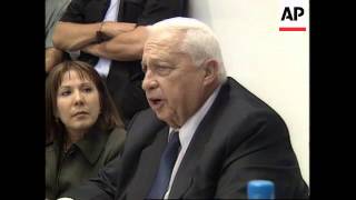 Sharon soundbite, Moratinos \u0026 Arafat meet in Gaza