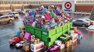 Dumpster Diving at Target For FREE Christmas Presents