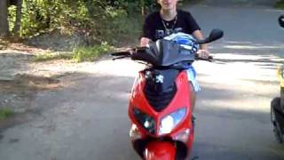 Tzr vs Gilera smt vs Aerox 2004 vs Aerox 2006 vs Speedfight