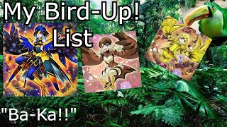 My YCS Pasadena Bird-Up! Deck Profile Yu-Gi-Oh! 2022