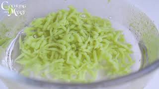 မုန့်လက်ဆောင်းဖက် အလွယ်လုပ်နည်း | Cendol jelly (easy way)