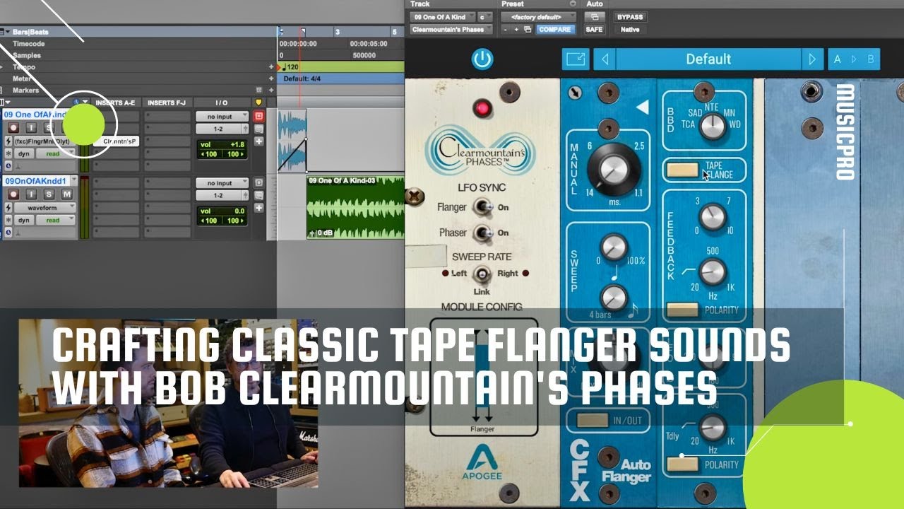 Crafting Classic Tape Flanger Sounds With Bob Clearmountain's Phases ...