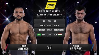 John Lineker vs. Muin Gafurov | Full Fight Replay