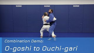 O-goshi to Ouchi-gari - Combination demo