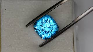 6.42ct Electric Blue Topaz