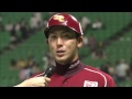 【プロ野球パ】地元・福岡で嬉しいプロ初アーチ、小関のヒーローインタビュー 2015 07 07 h e