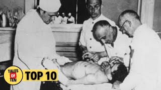 Top 10 SHOCKING and BIZARRE Human EXPERIMENTS in HISTORY