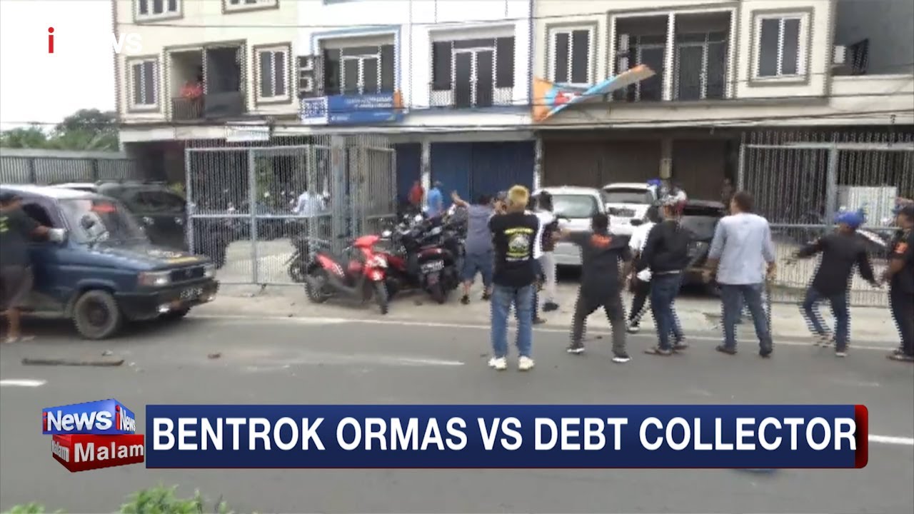 Diduga Tarik Paksa Kendaraan, Anggota Ormas Bentrok Dengan Penagih ...