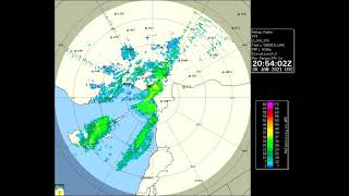 Bow Echo and Brief Tornado @ Pervolia/Larnaca - 23:12, 30/01/2021