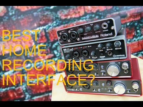 HOME RECORDING INTERFACES Part 1: 2i2 vs. 2i4 vs. UR22 vs. Duo Capture