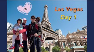 #라스베가스 가족여행🇺🇸Day 1 / vlog #sevenmagicmountains #파리스호텔 #벨라지오분수 #lasvegas