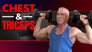 Push Day Workout At Home For Men Over 50 (Only 3 Exercises!)