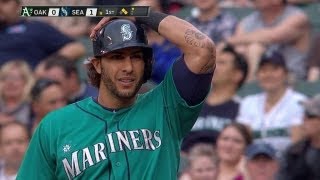 OAK@SEA: Mariners jump on top on Morse's RBI single