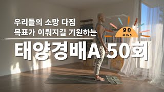 요가소년 500 기념🙏 요가 챌린지 | 수리야 나마스카라 A 50회