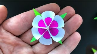 Kleine Blumen Basteln Mit Papier Deko Selber Machen Bastelideen