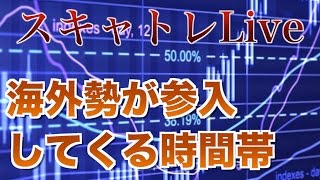 海外勢が参入してくる時間帯【FX初心者でも稼げるスキャルピング手法】