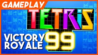 Tetris 99 Gameplay - Victory Royale, Chicken Dinner, Tetris Champion?