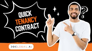 Generate Your Tenancy Agreement in Seconds with DocLegal.AI!
