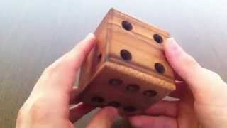 Solution for Magic Dice Wooden Puzzle From Puzzle Master