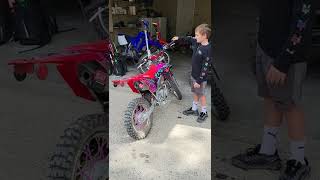 CRF125F with Yoshimura Exhuast