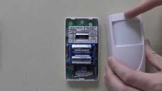 Napco Gemini Series Wireless Motion battery change - How to