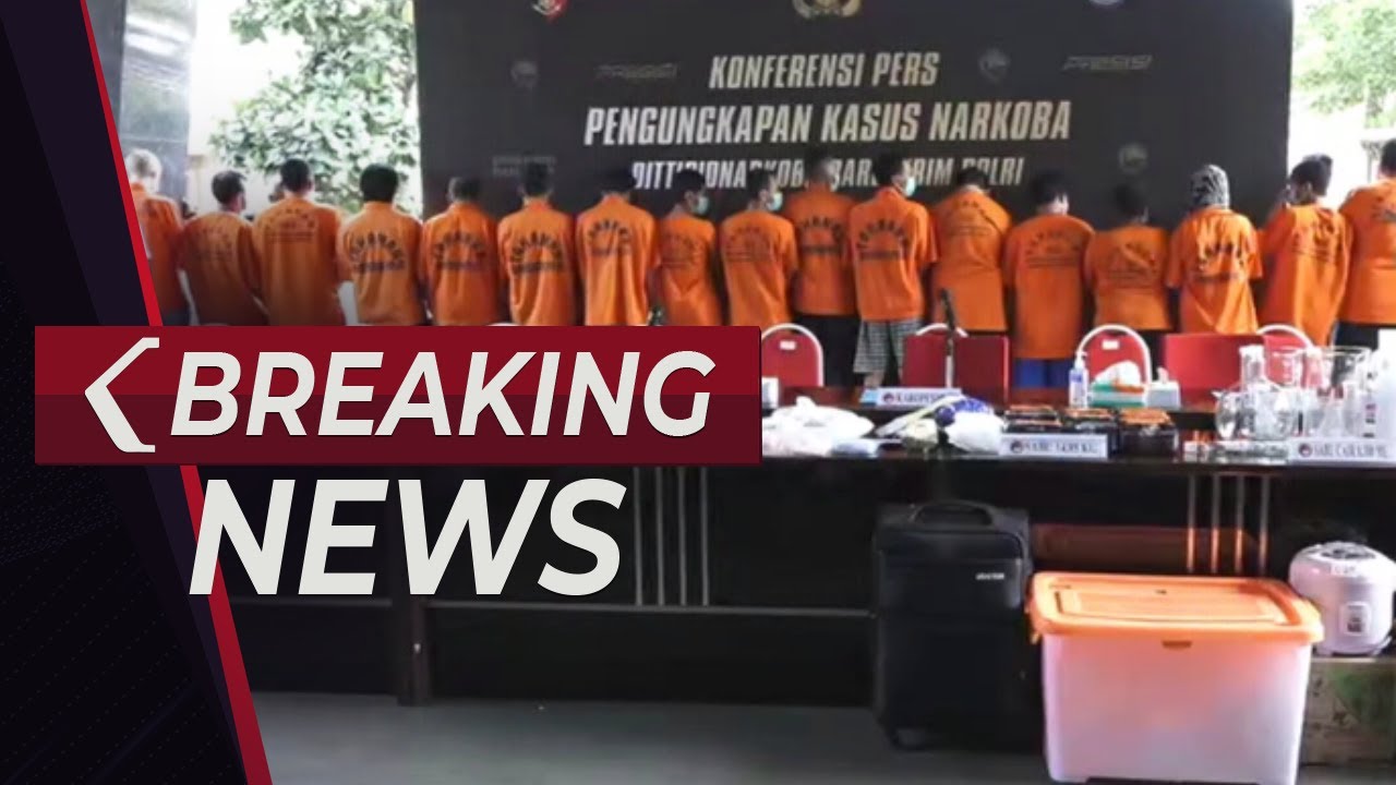 BREAKING NEWS - Bareskrim Polri Ungkap Kasus Narkoba Jaringan Nasional ...